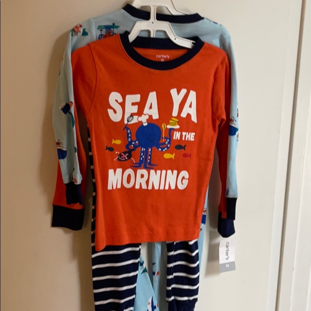 Carter’s boys pj 3T 4 pc set